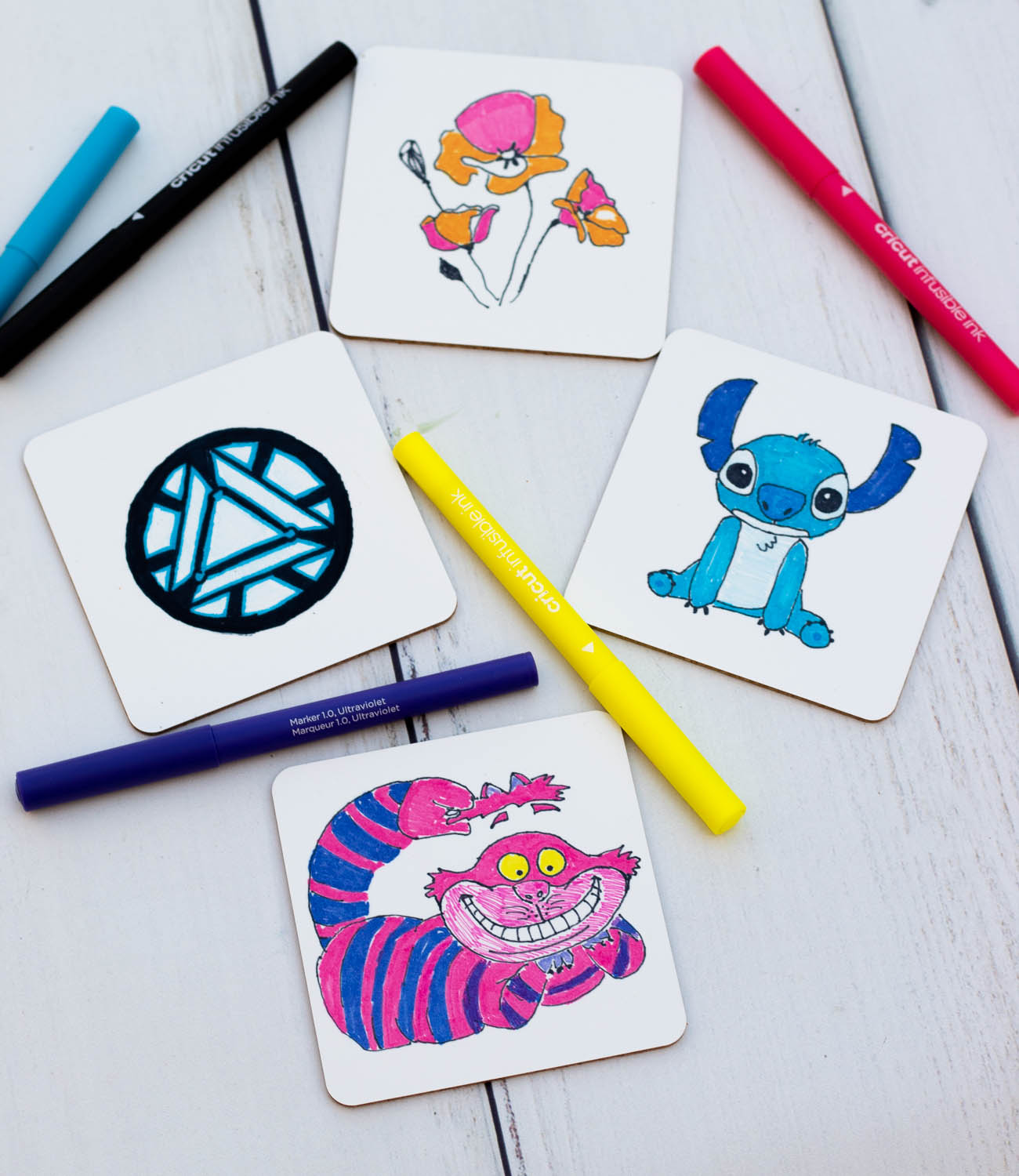 Infusible Ink Markers Cricut Project Using Kid's Drawings! - Leap of Faith  Crafting